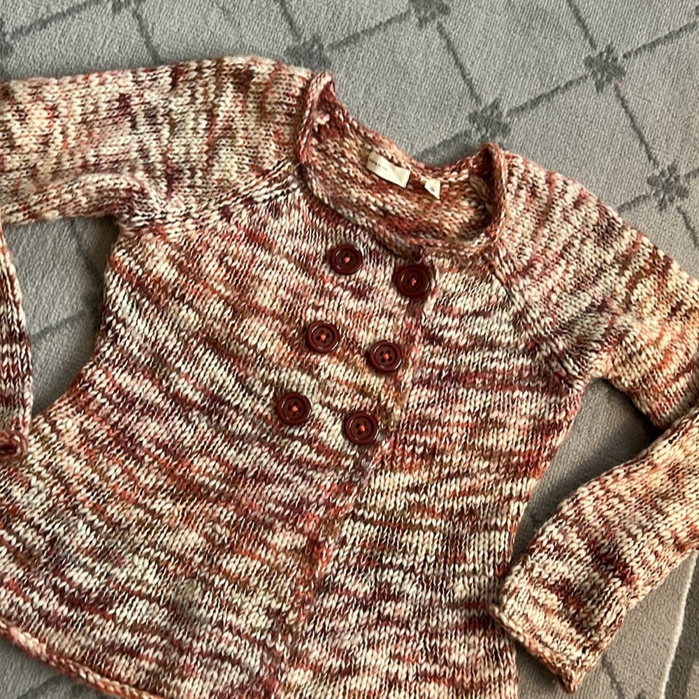 Anthropologie sleeping on snow  Knit Button-Up Sweater - Picture 6 of 6